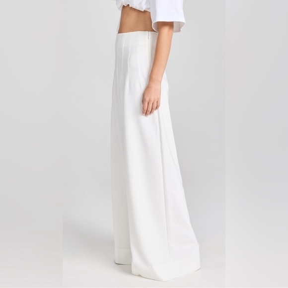 STAUD Caleb Pant In Ivory - Picture 6 of 10